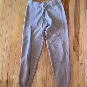 Kittenish Tan Sweatpants Relaxed Fit Joggers